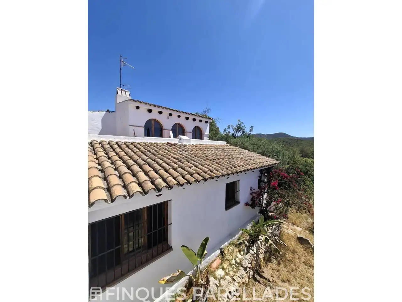 Vista exterior de Casa o chalet en venta en Sitges con Jardín privado y Terraza