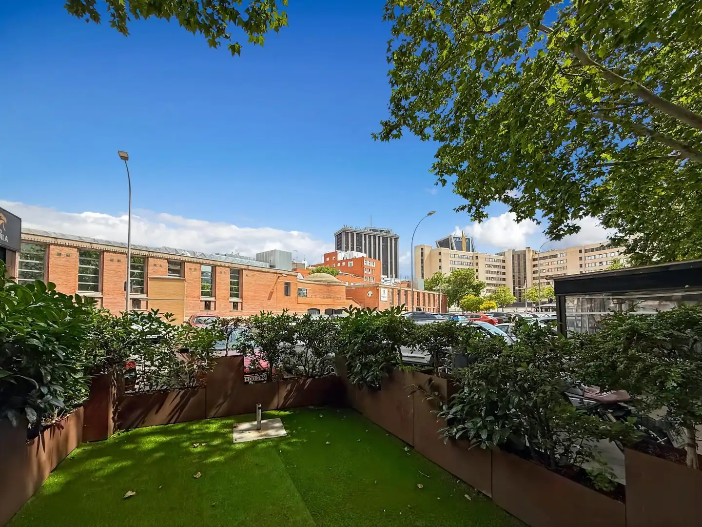 Terraza de Piso de alquiler en Madrid con Calefacción y Parquet