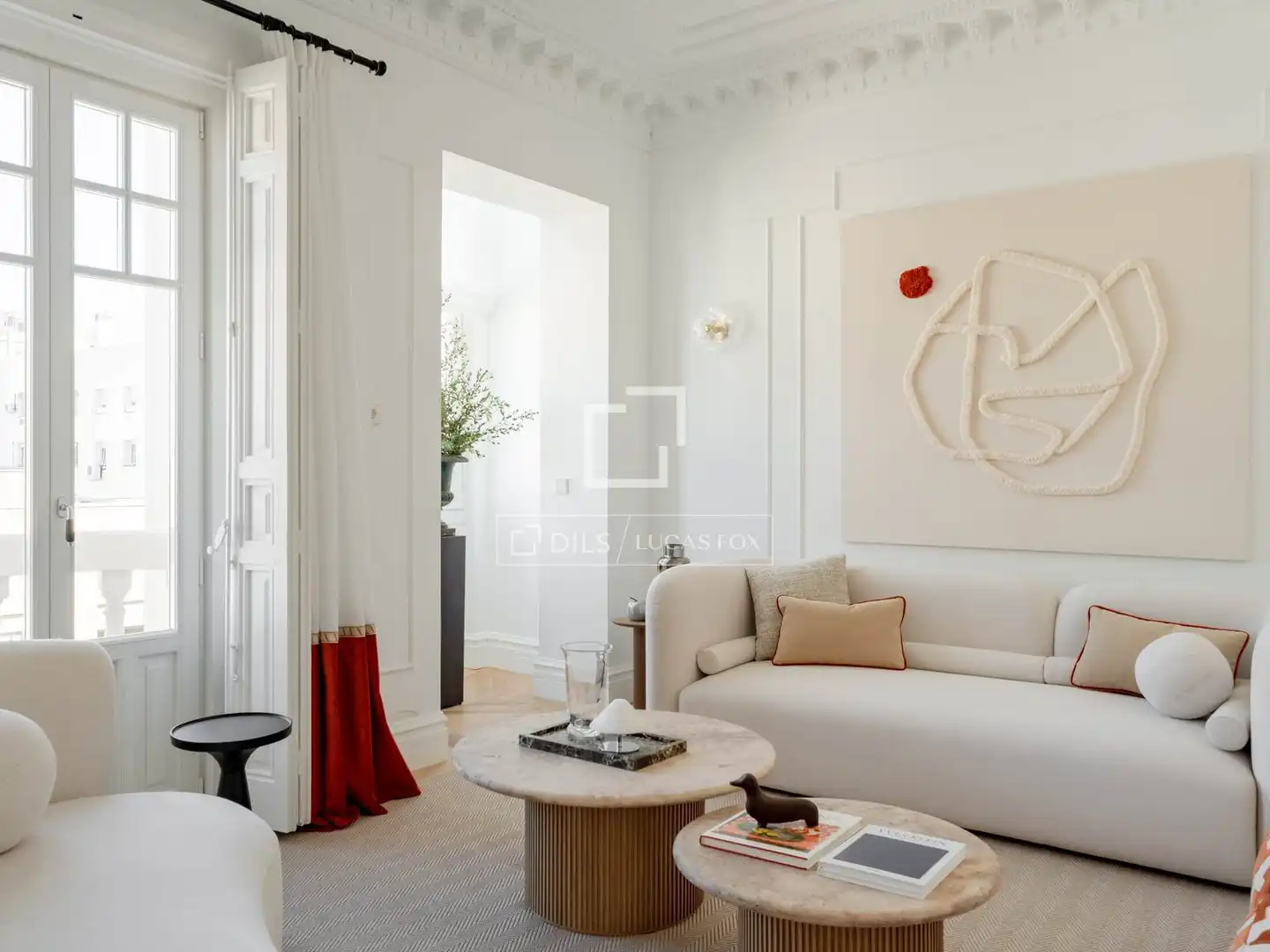 Wohnzimmer von Wohnung zum Verkauf in Madrid mit Klimaanlage, Heizung und Abstellraum