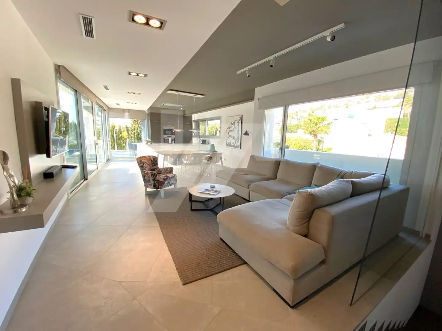 Living room of Houses for sale in Benissa  with Air Conditioner, Heating and Private garden