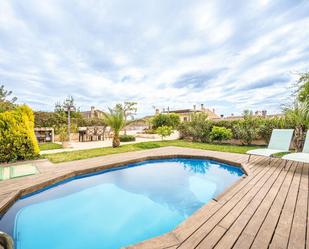 Piscina de Casa o xalet en venda en Marratxí amb Jardí privat, Parquet i Terrassa