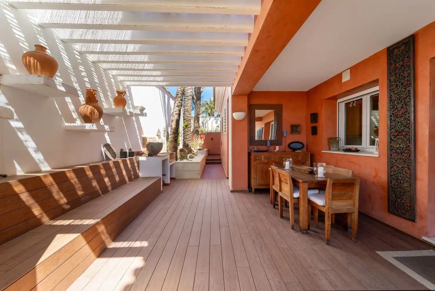 Terraza de Casa o chalet en venta en Alicante / Alacant con Calefacción, Jardín privado y Terraza