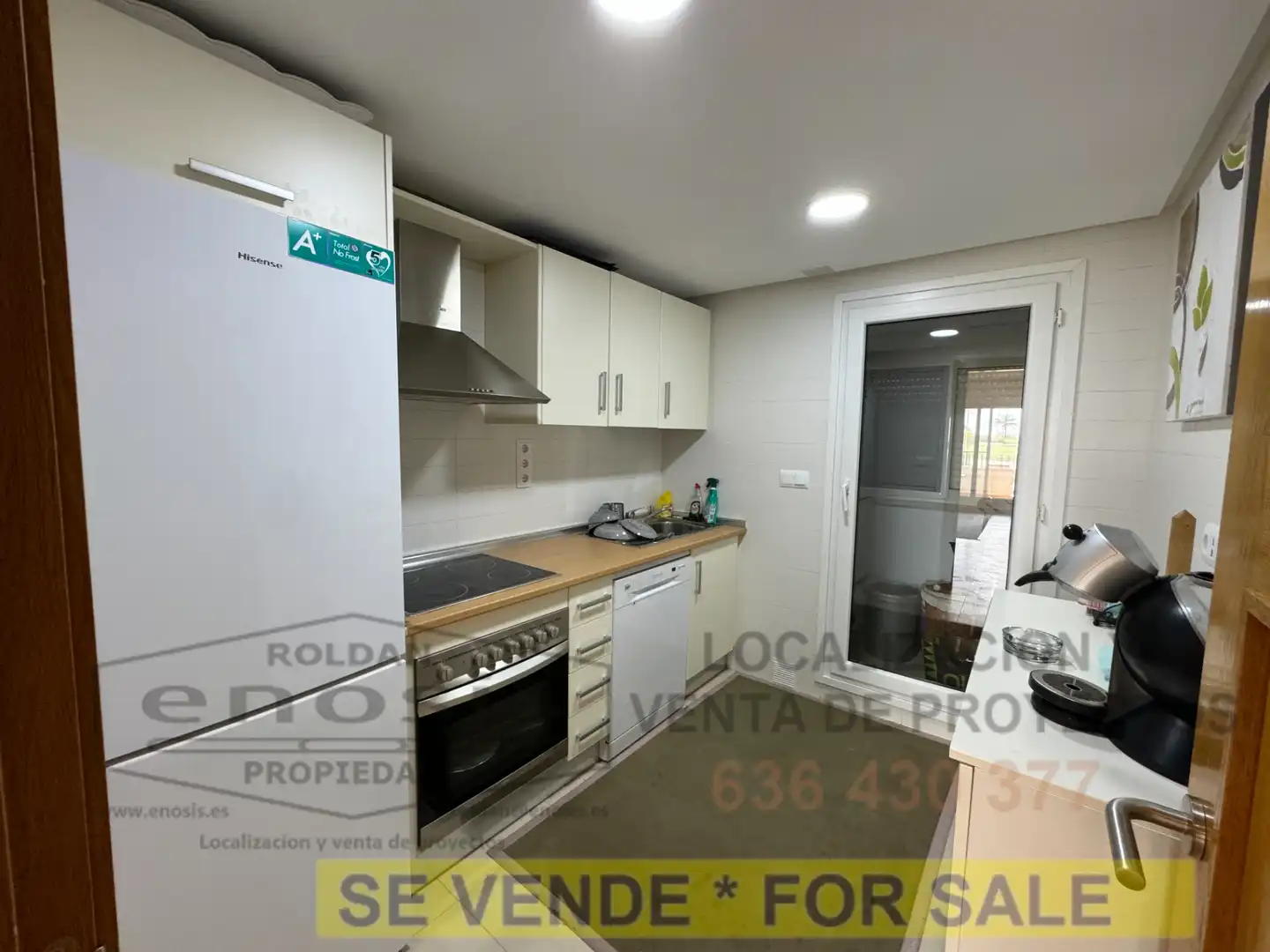 Kitchen of Apartments for sale in Torre-Pacheco  with Air Conditioner, Terrace and Furnished