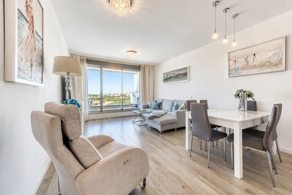 Living room of Apartments for sale in Estepona  with Air Conditioner, Terrace and Storage room