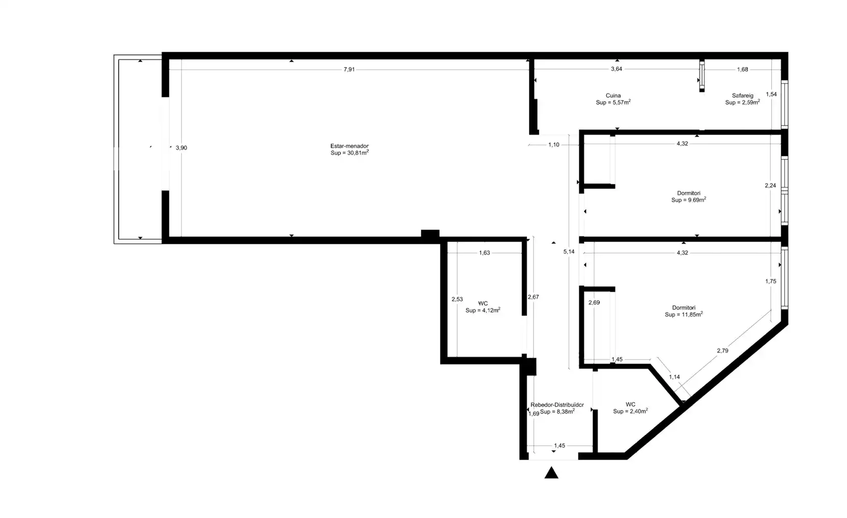 Flat for sale in Blanes  with Heating, Terrace and Furnished