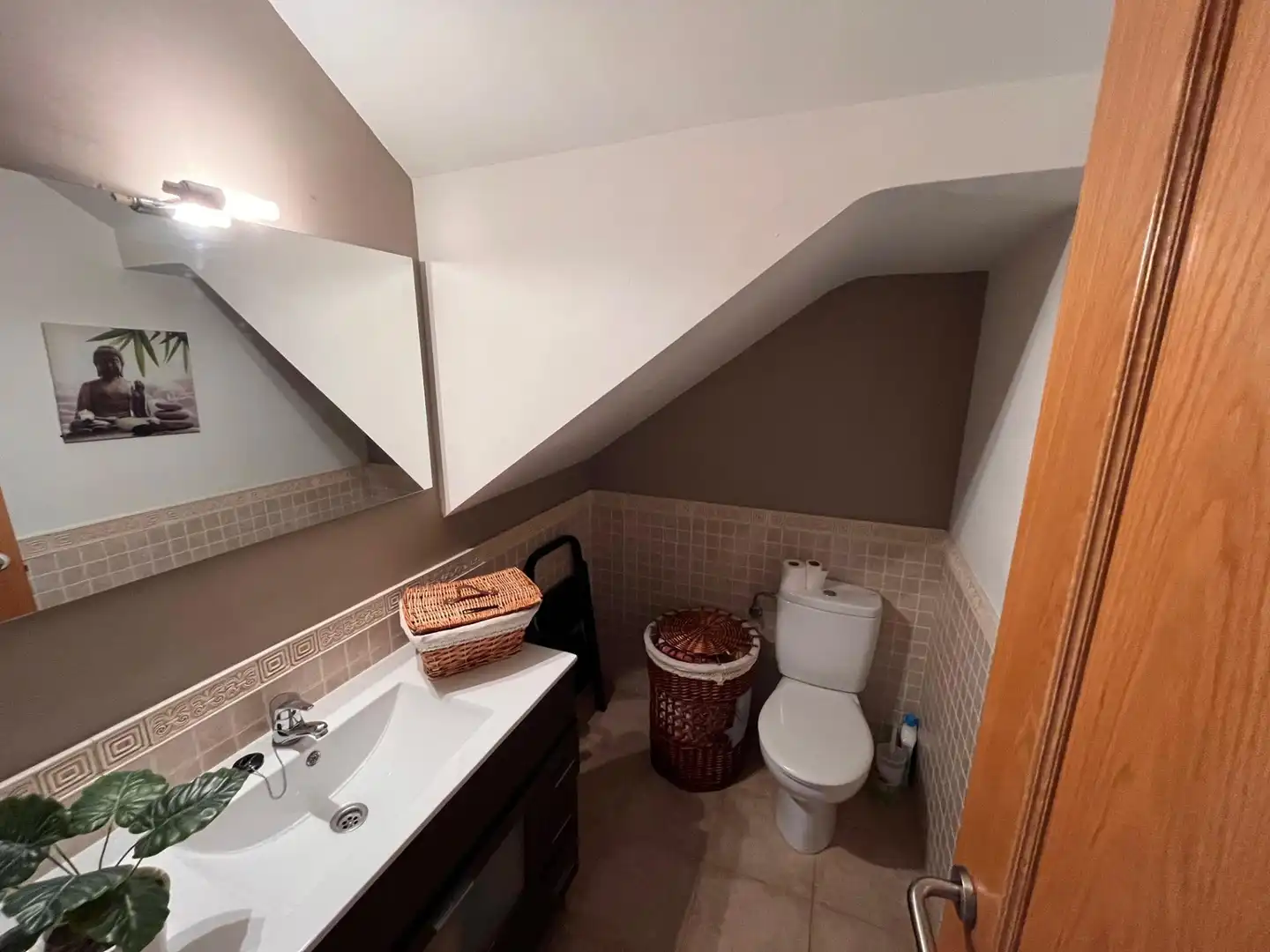 Baño de Casa adosada en venta en Montilla con Aire acondicionado, Terraza y Amueblado