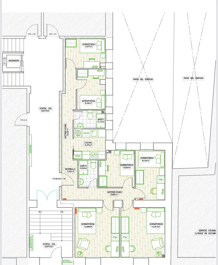Appartement avec ascenseur à vendre à Calle del Doce de Octubre, imagen 35