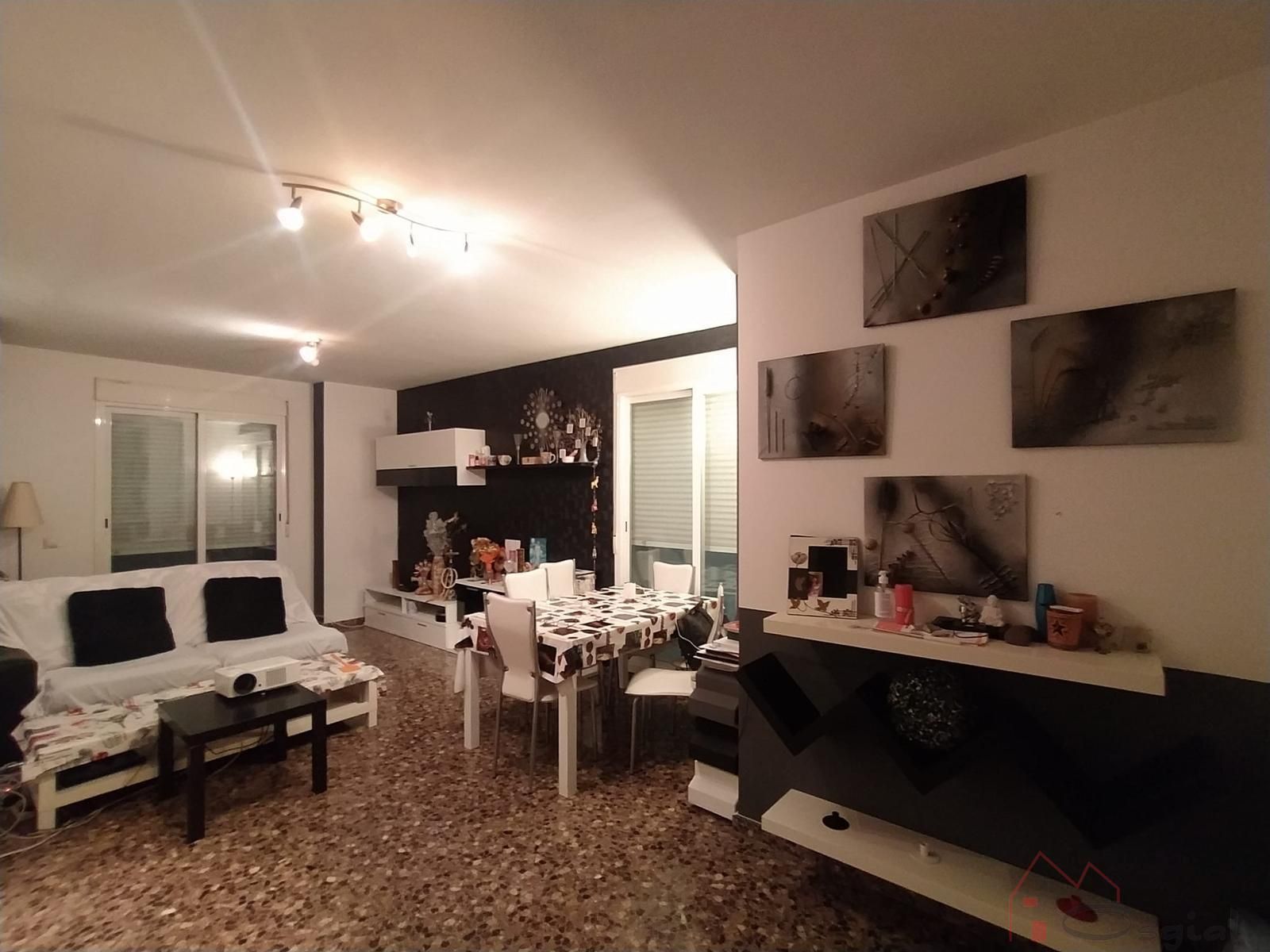 Living room of Flat for sale in Alcàsser  with Balcony
