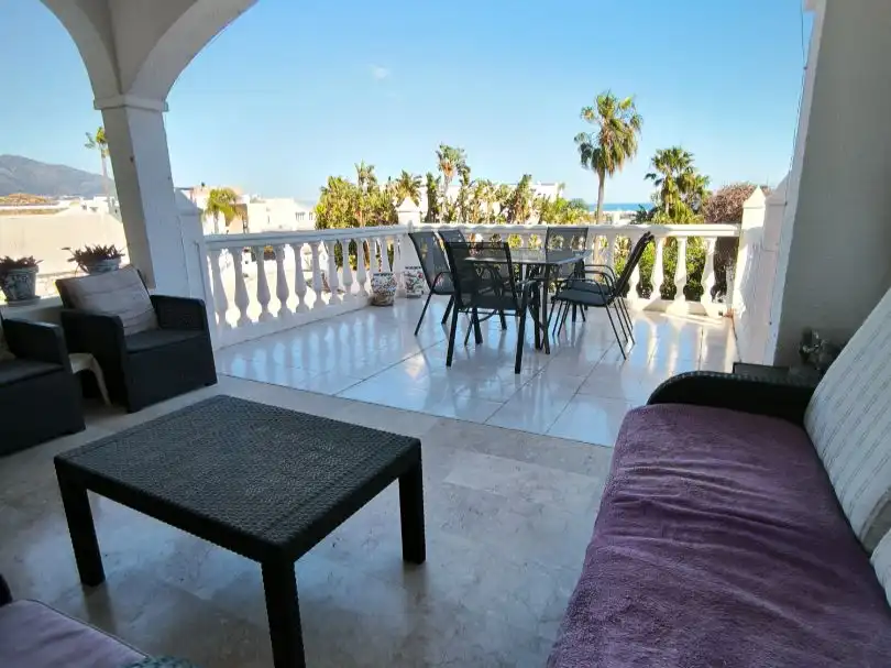 Terrassa de Casa o xalet en venda en Mijas amb Aire condicionat, Terrassa i Piscina