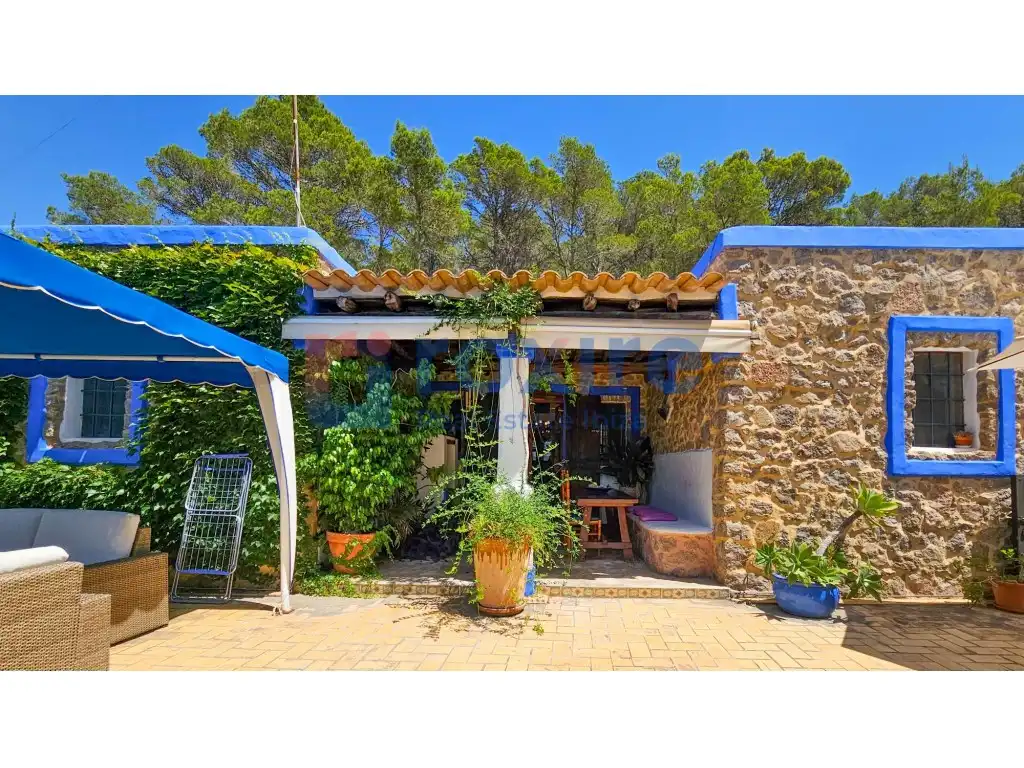 Jardí de Casa o xalet de lloguer en Sant Joan de Labritja amb Aire condicionat, Calefacció i Jardí privat