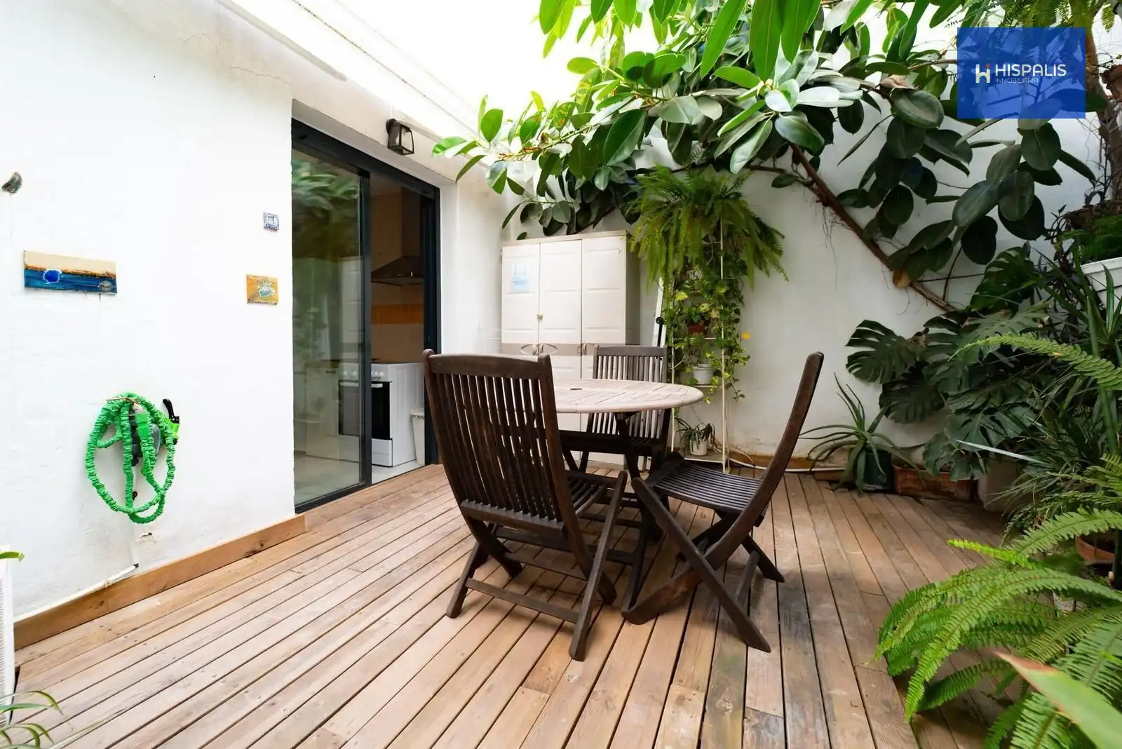 Terraza de Piso de alquiler en Sevilla con Calefacción y Amueblado