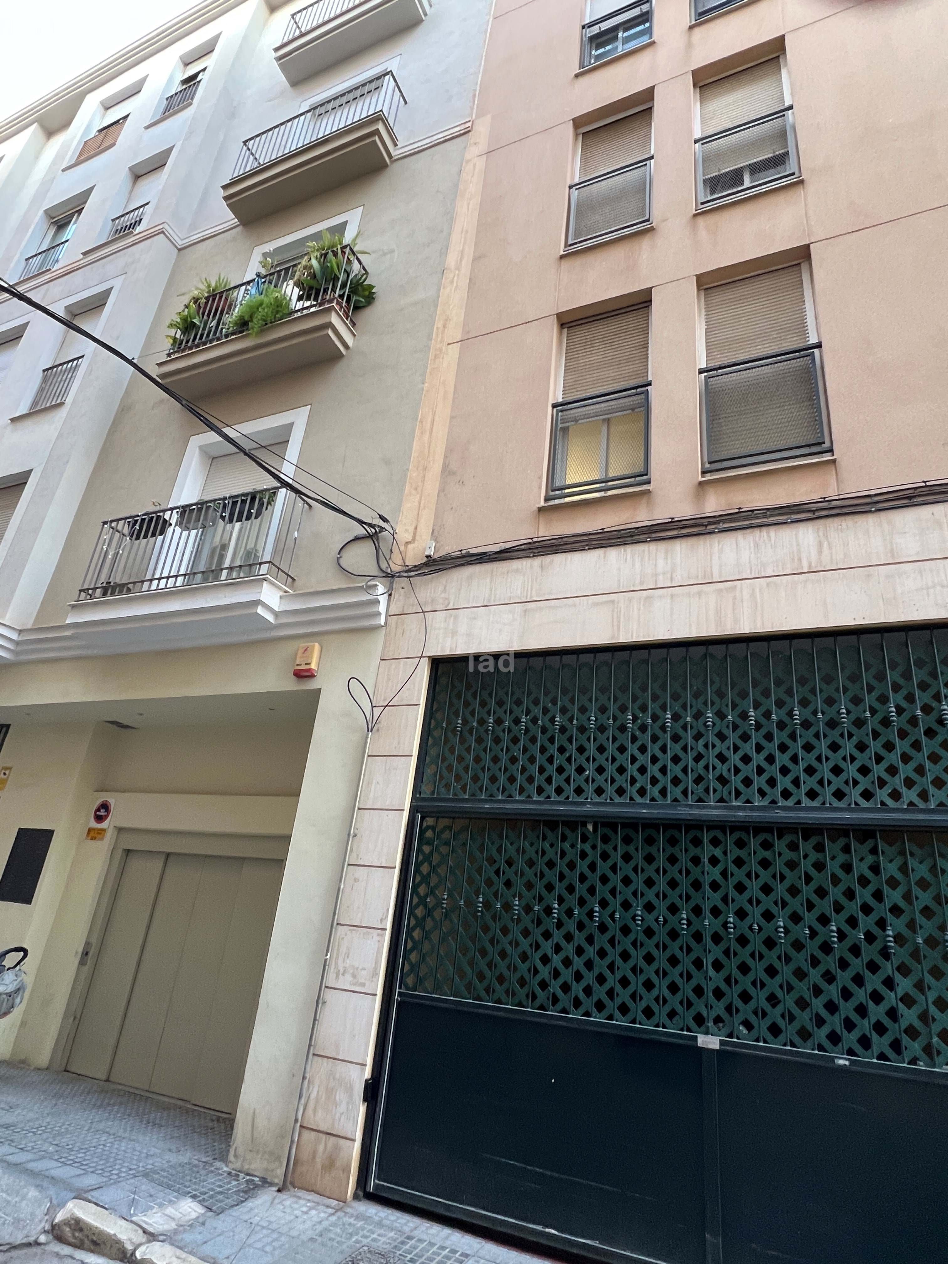 Vista exterior de Garatge en venda en Málaga Capital