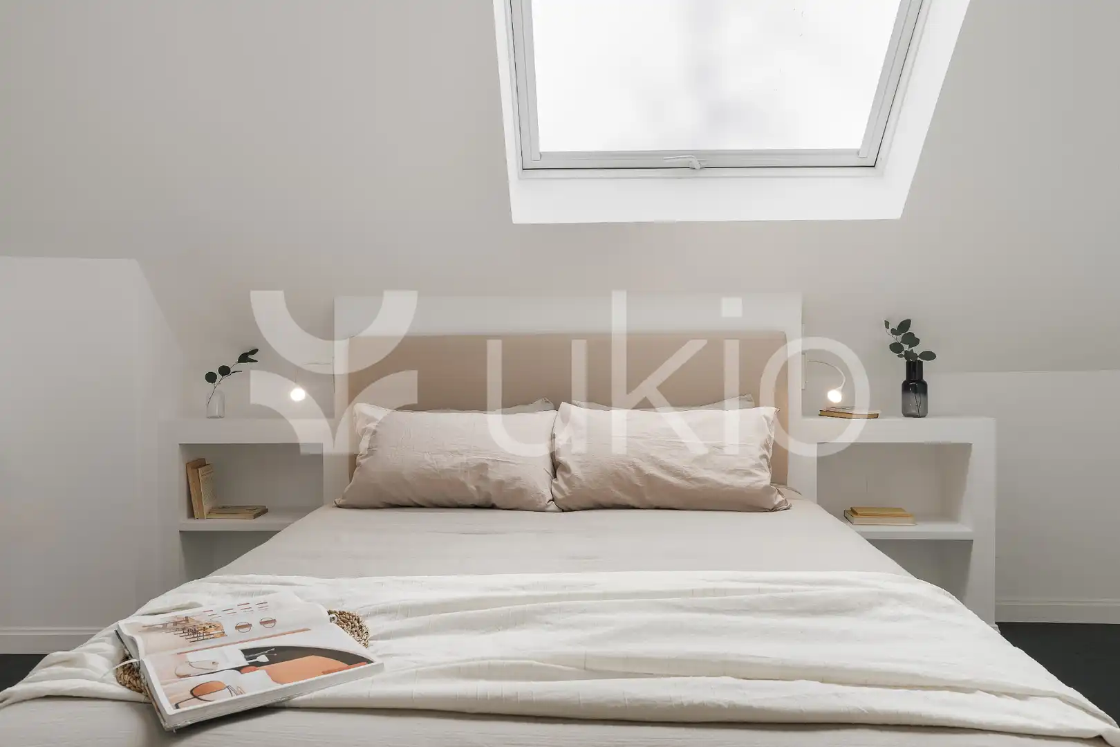 Habitación de Apartamento de alquiler en Madrid con Aire acondicionado, Calefacción y Terraza