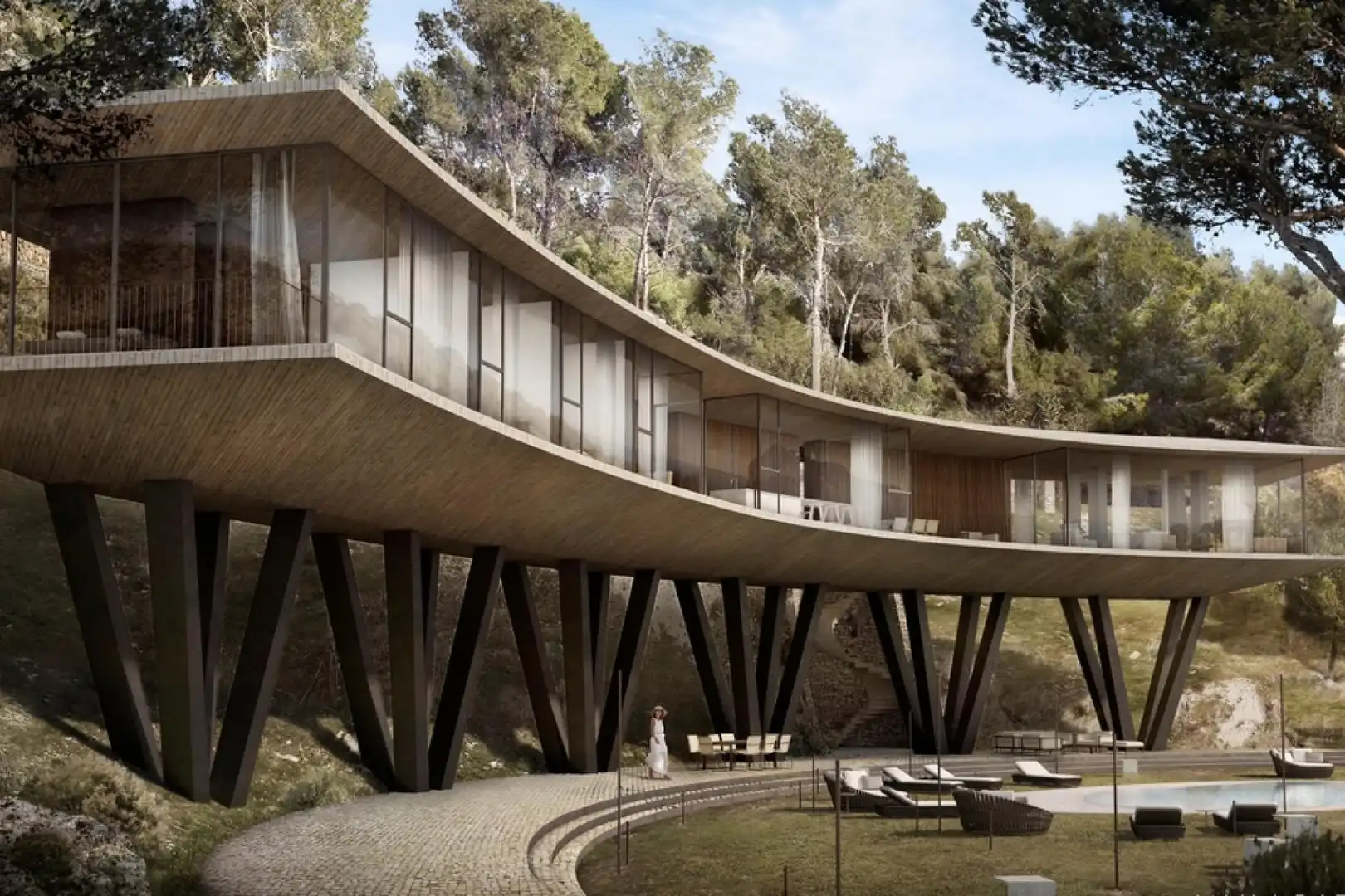 Villa con terrazza in vendita a La Fustera