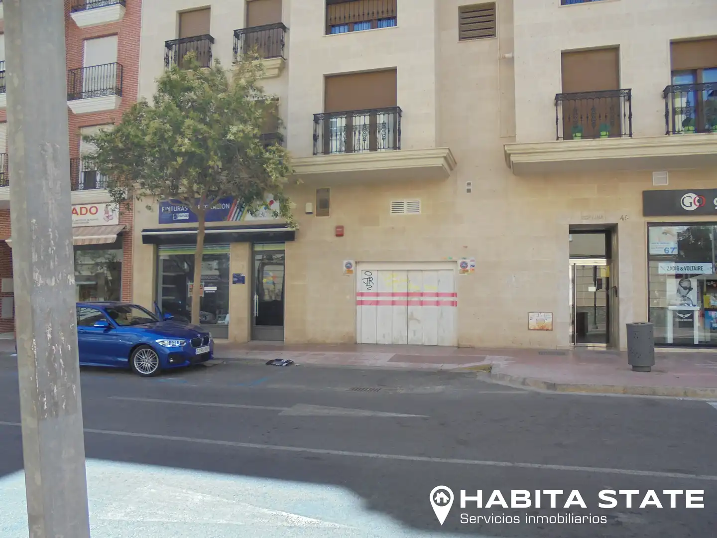 Vista exterior de Garaje en venta en Almería