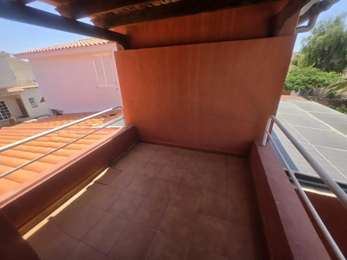Terrassa de Casa o xalet en venda en La Oliva amb Jardí privat