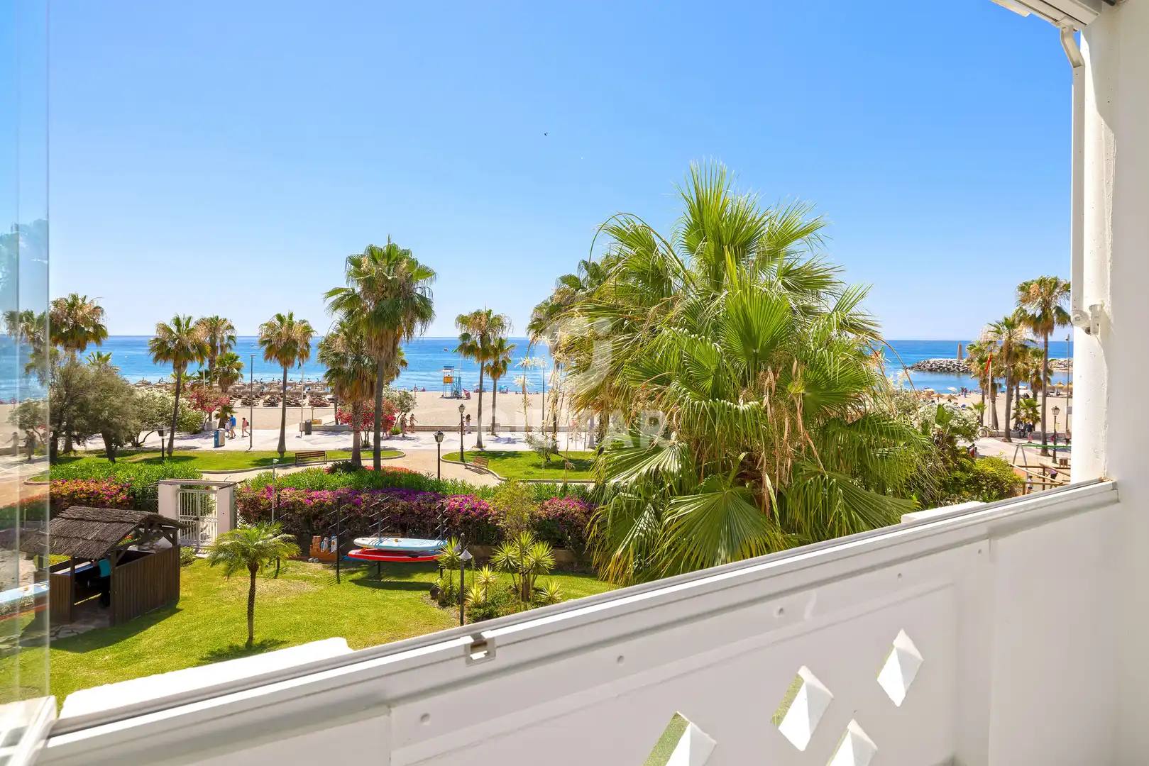 Jardí de Apartament en venda en Marbella amb Calefacció, Jardí privat i Traster