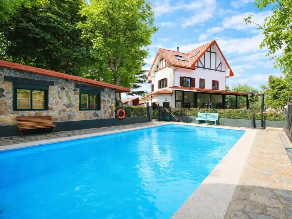 Swimming pool of Houses for sale in Cercedilla  with Private garden, Terrace and Storage room