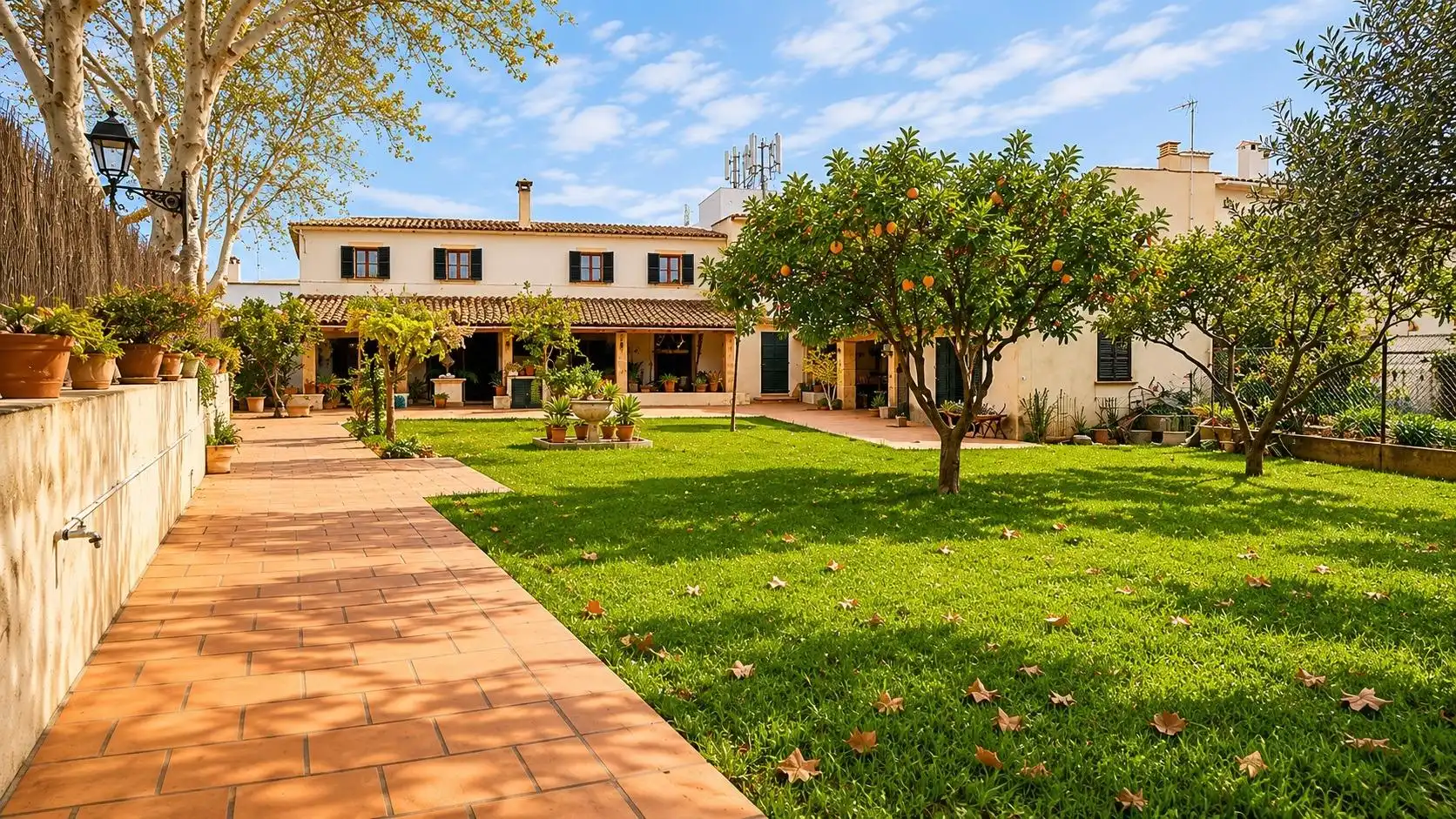 Jardín de Casa o chalet en venta en  Palma de Mallorca con Jardín privado, Terraza y Balcón