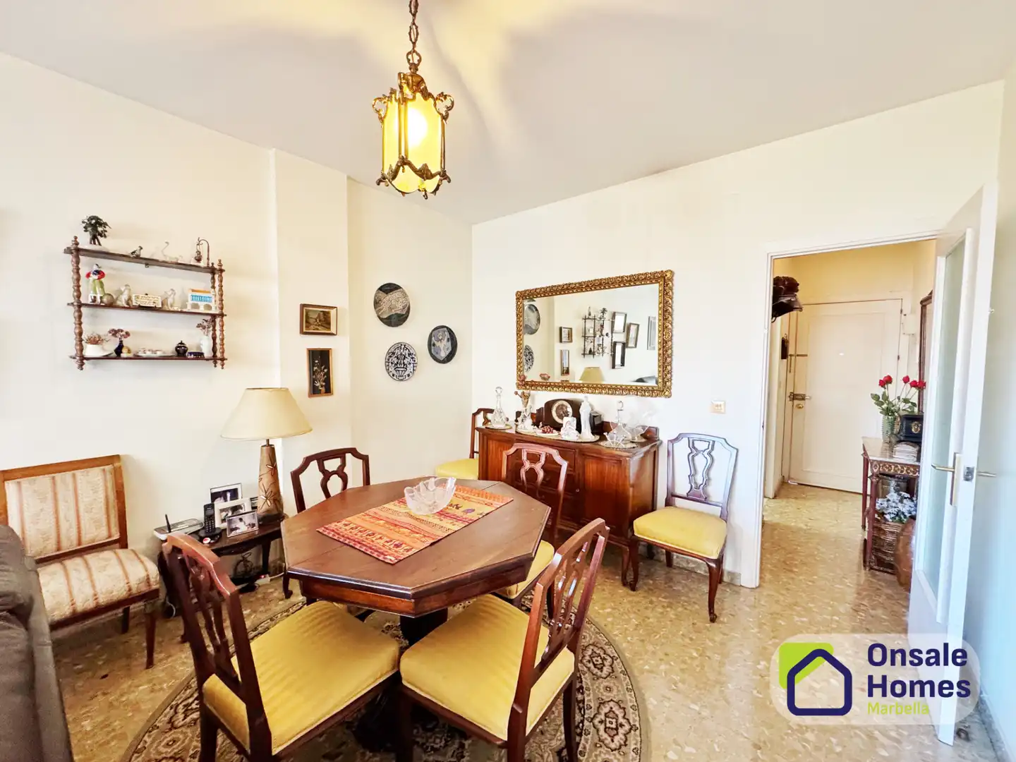 Esszimmer von Wohnung zum Verkauf in Marbella mit Terrasse, Balkon und Gemeinschaftspool