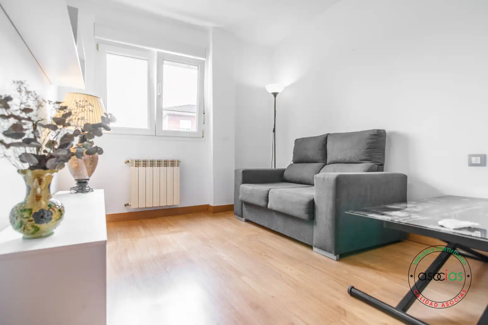 Living room of Flat for sale in Llanera  with Heating and Furnished