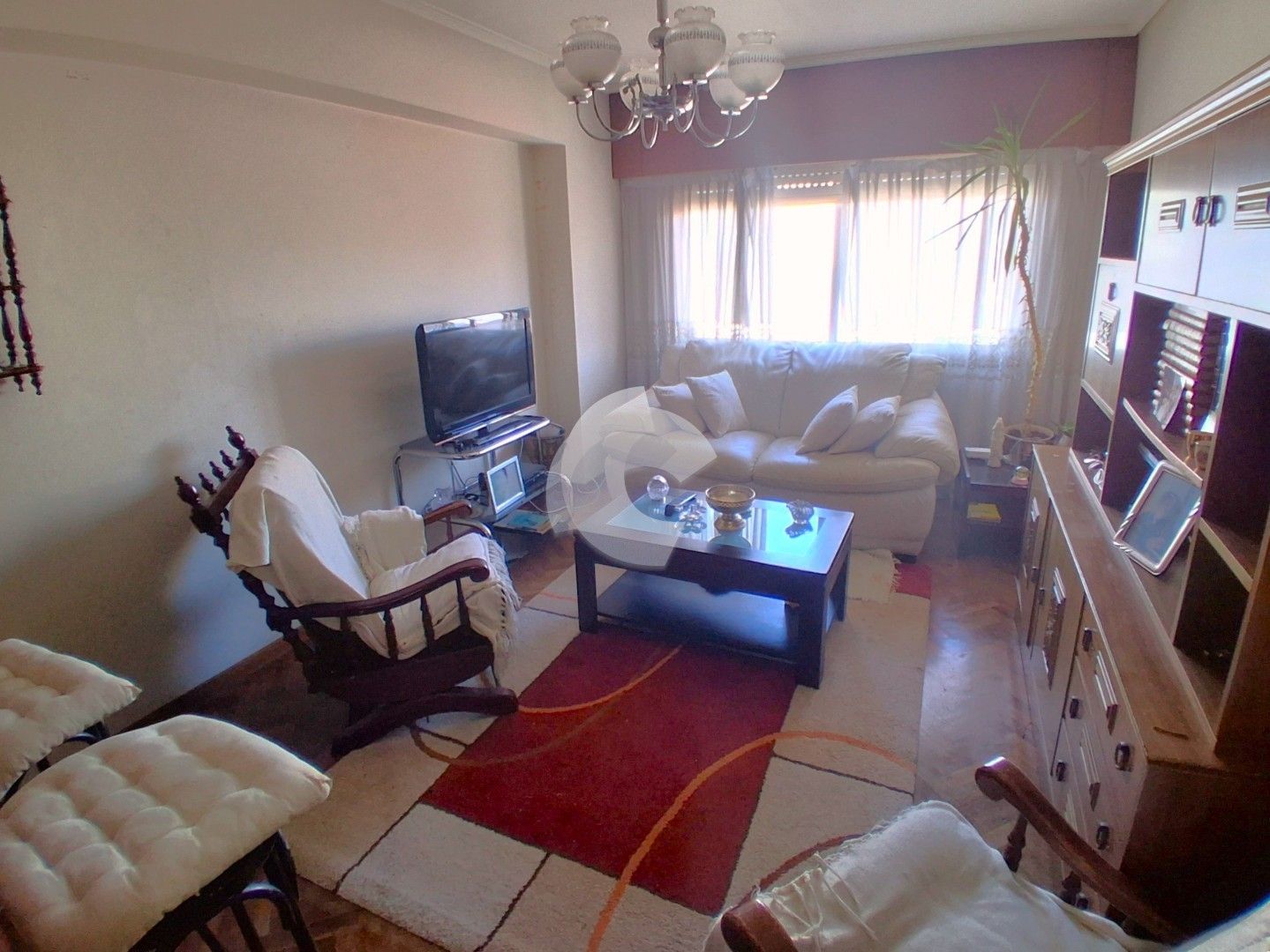 Living room of Apartment for sale in A Coruña Capital 