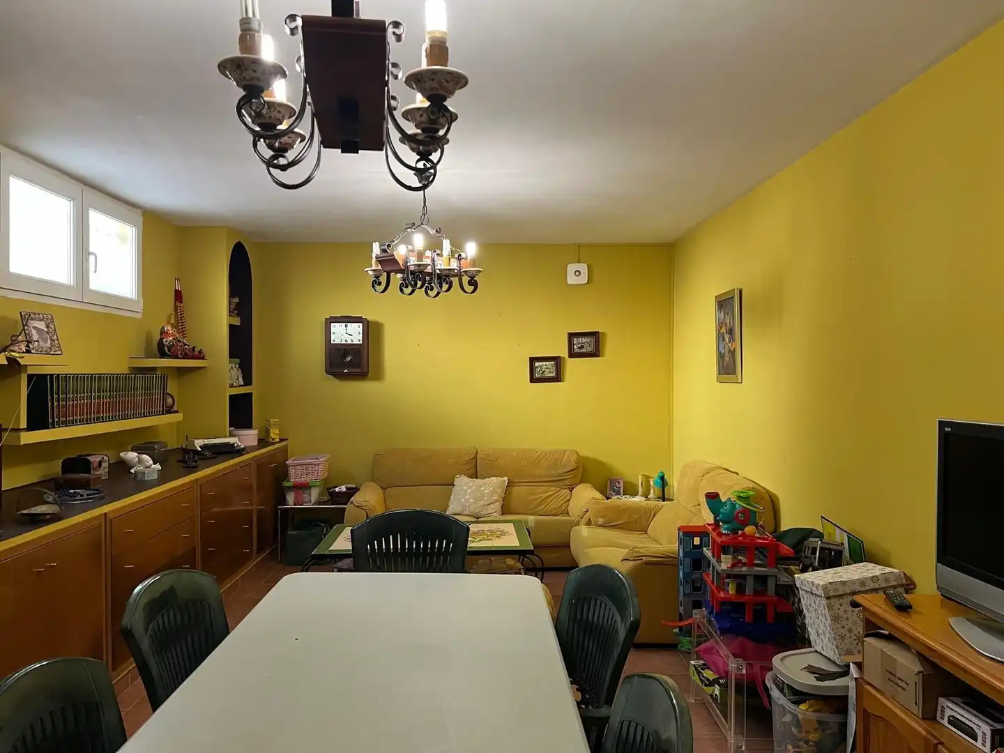 Sala d'estar de Casa o xalet en venda en Ontinyent amb Calefacció, Parquet i Terrassa