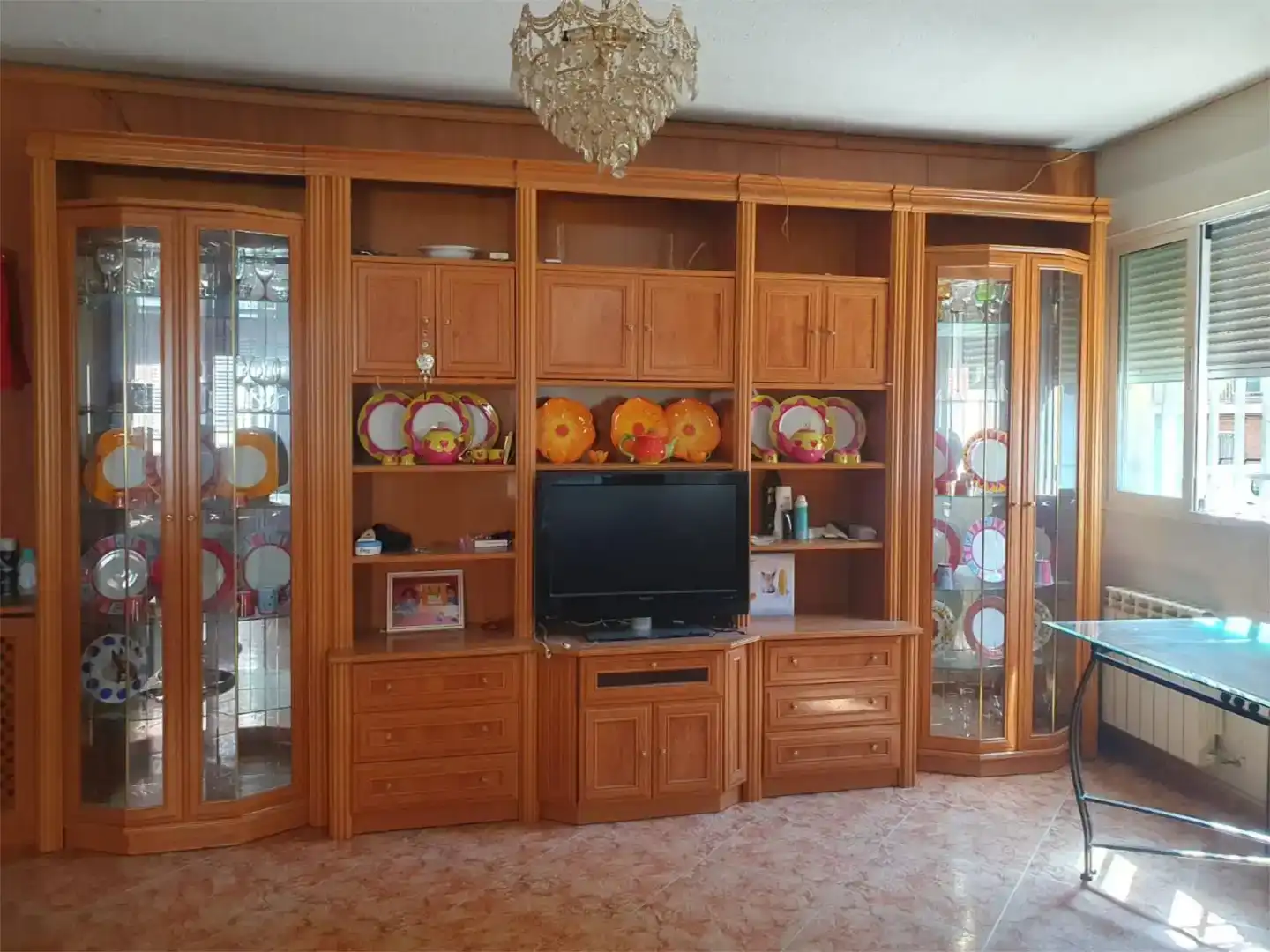 Sala de estar de Casa o chalet en venta en Madrid con Aire acondicionado y Trastero