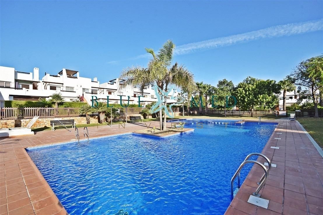 Swimming pool of Flat for sale in Alhama de Murcia  with Air Conditioner, Heating and Private garden
