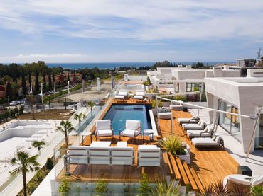 Penthouse mit Pool zum Verkauf in Milla de Oro
