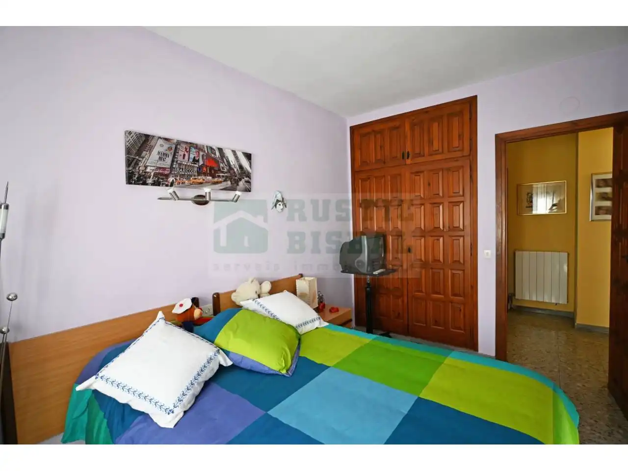Bedroom of Flat for sale in La Bisbal d'Empordà  with Air Conditioner, Heating and Terrace