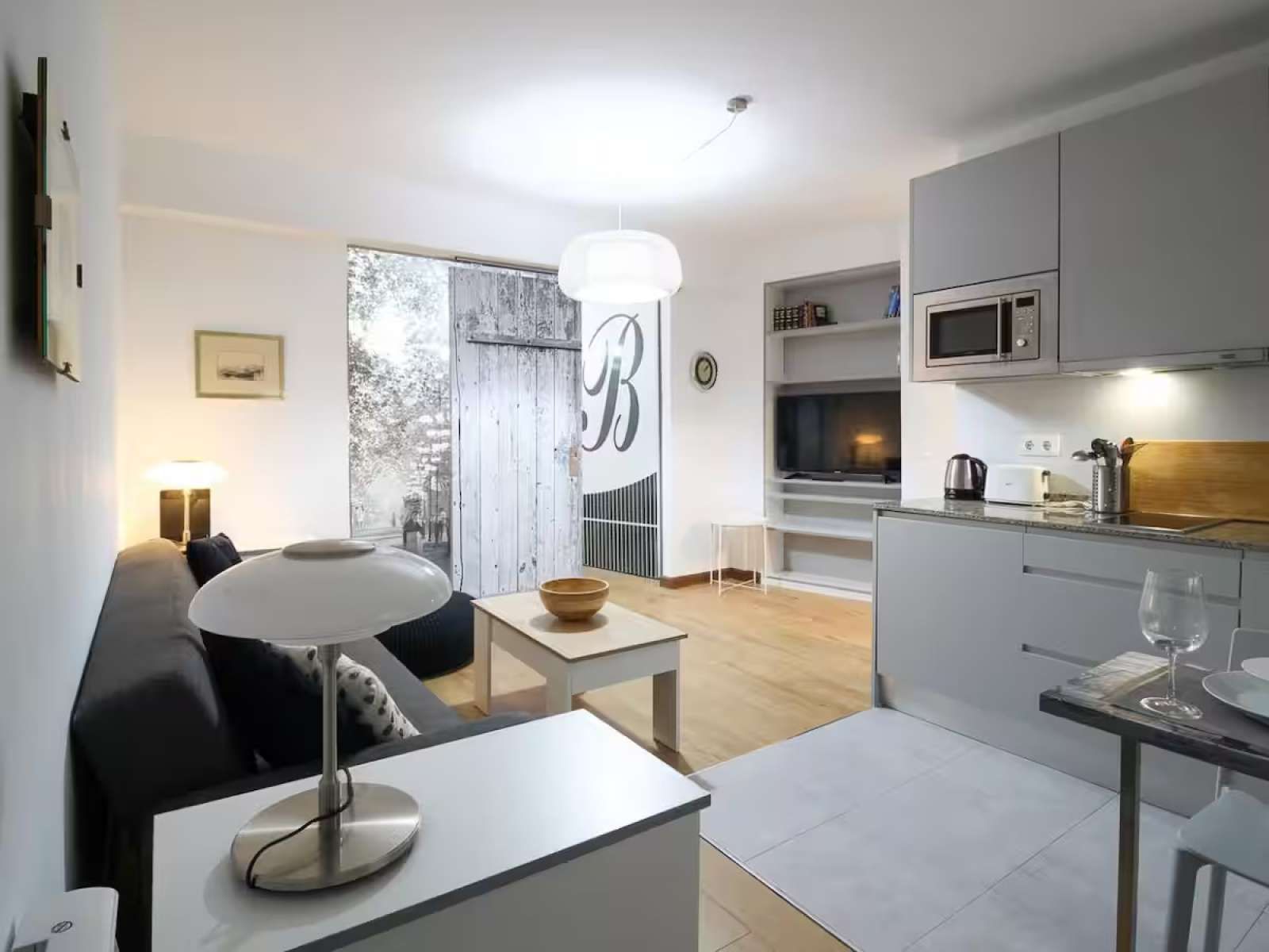 Living room of Apartment to share in Santander  with Air Conditioner and Terrace