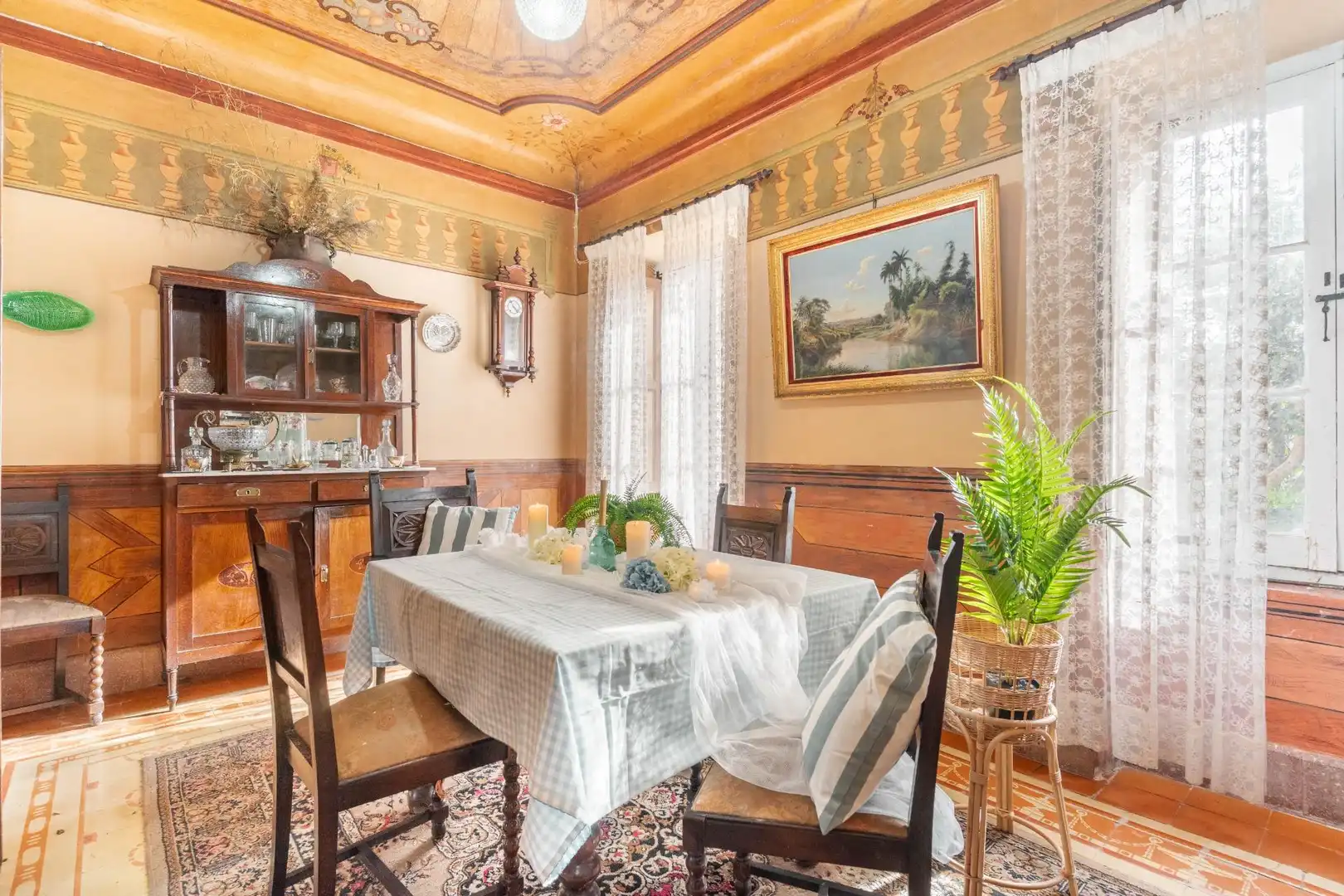 Comedor de Casa o chalet en venta en Tapia de Casariego con Jardín privado, Amueblado y Balcón