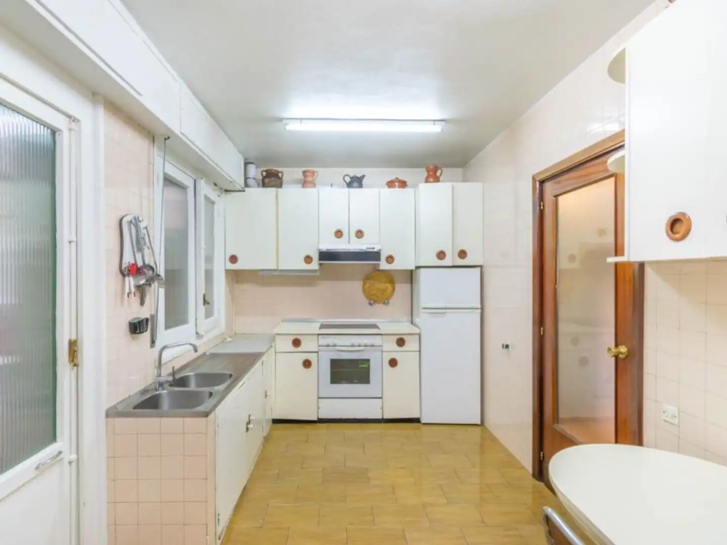 Kitchen of Flat for sale in  Pamplona / Iruña  with Heating and Storage room