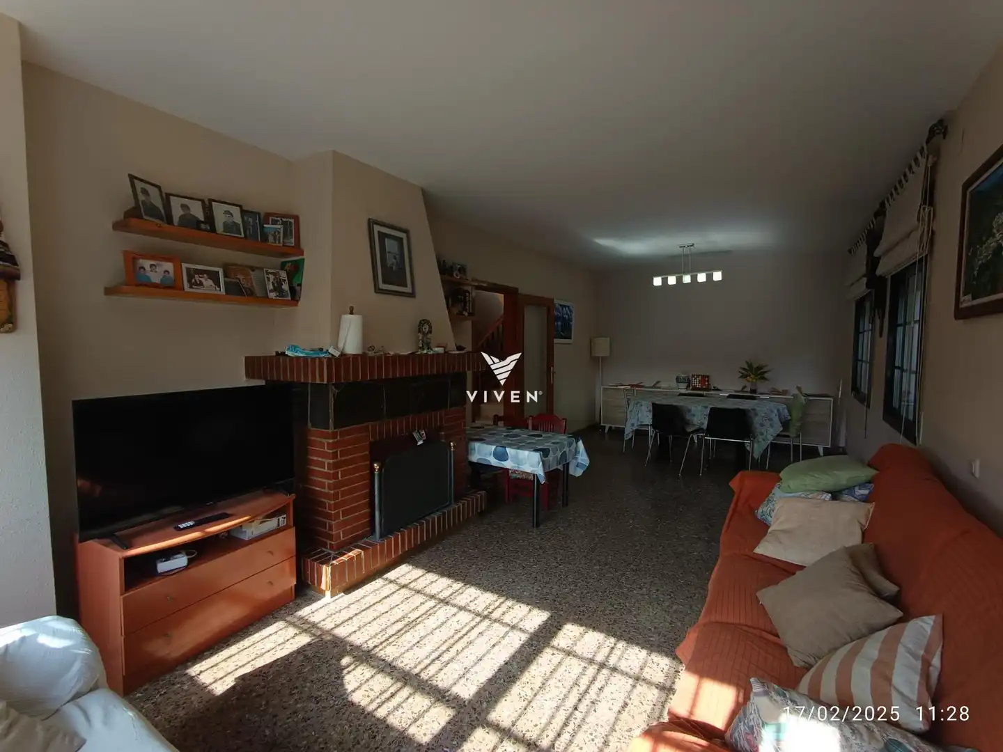 Wohnzimmer von Haus oder Chalet zum Verkauf in Sant Pere de Ribes mit Heizung, Privatgarten und Terrasse