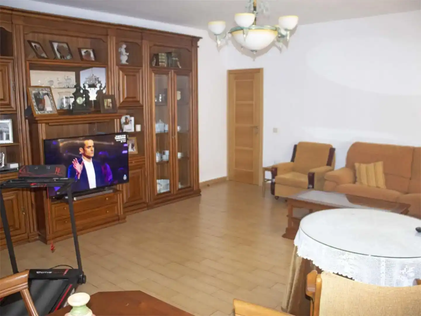 Sala de estar de Piso en venta en Daimiel con Aire acondicionado, Trastero y Balcón