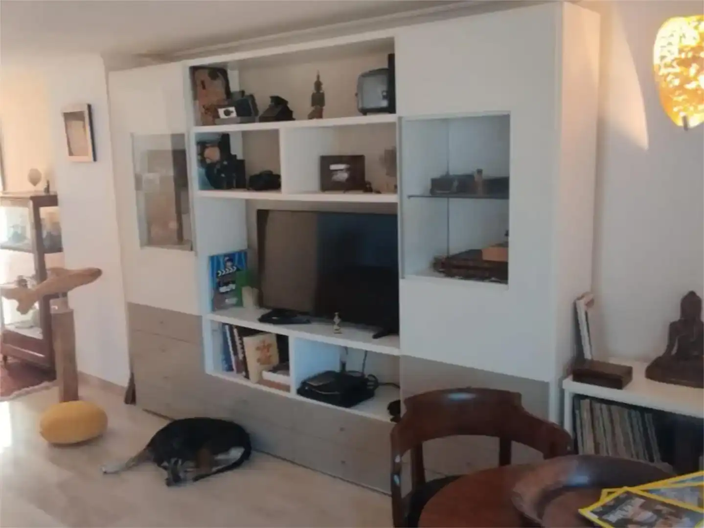 Sala de estar de Piso para compartir en Dénia con Piscina, Amueblado y Balcón