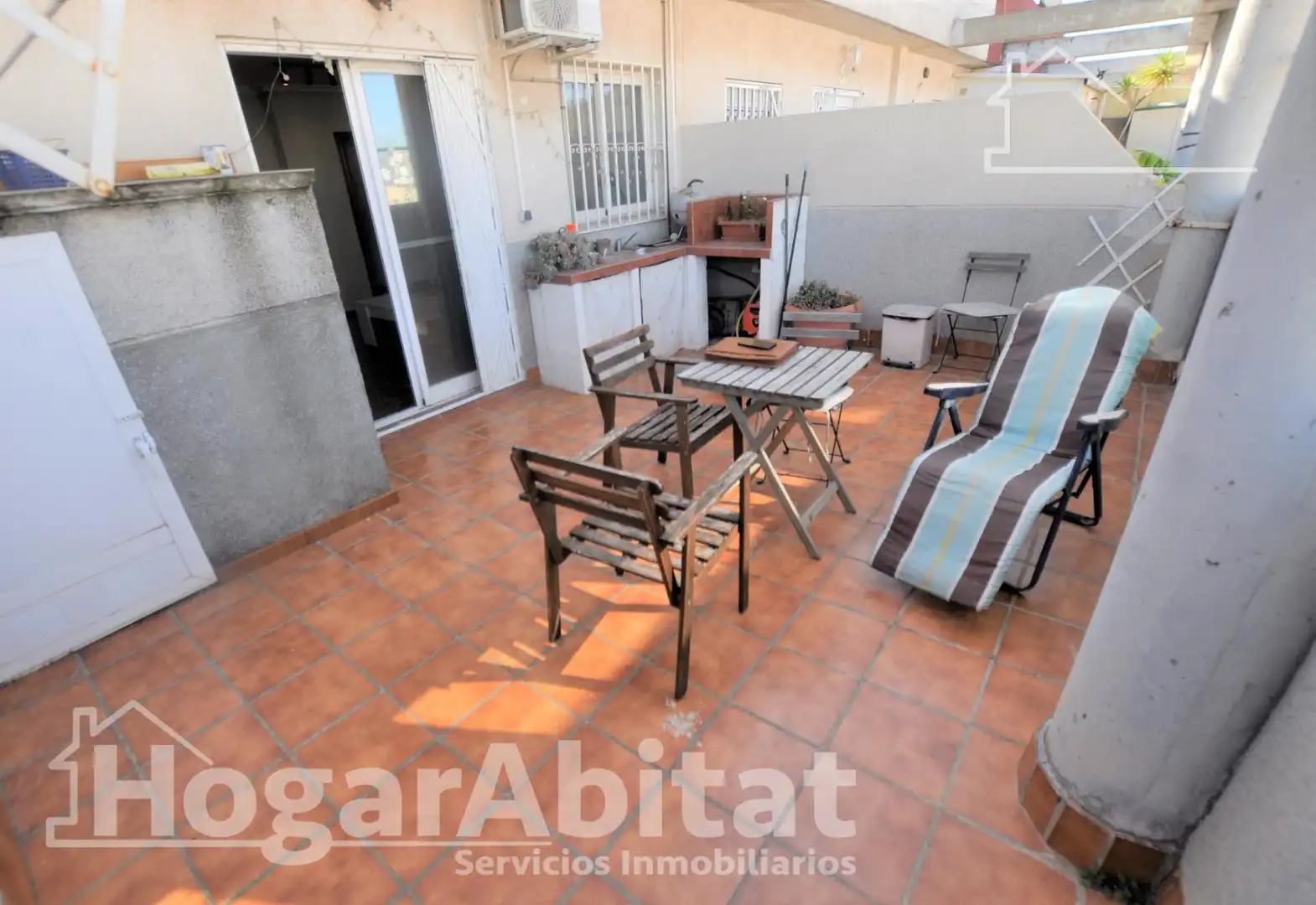Terrasse von Dachboden zum Verkauf in Valencia mit Klimaanlage, Heizung und Terrasse