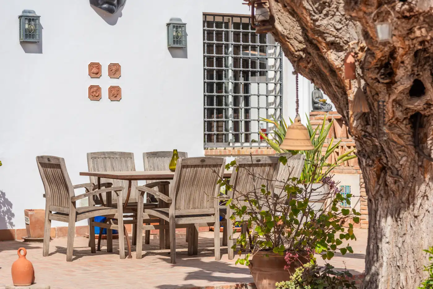 Terraza de Casa o chalet en venta en Daya Nueva con Aire acondicionado, Jardín privado y Piscina