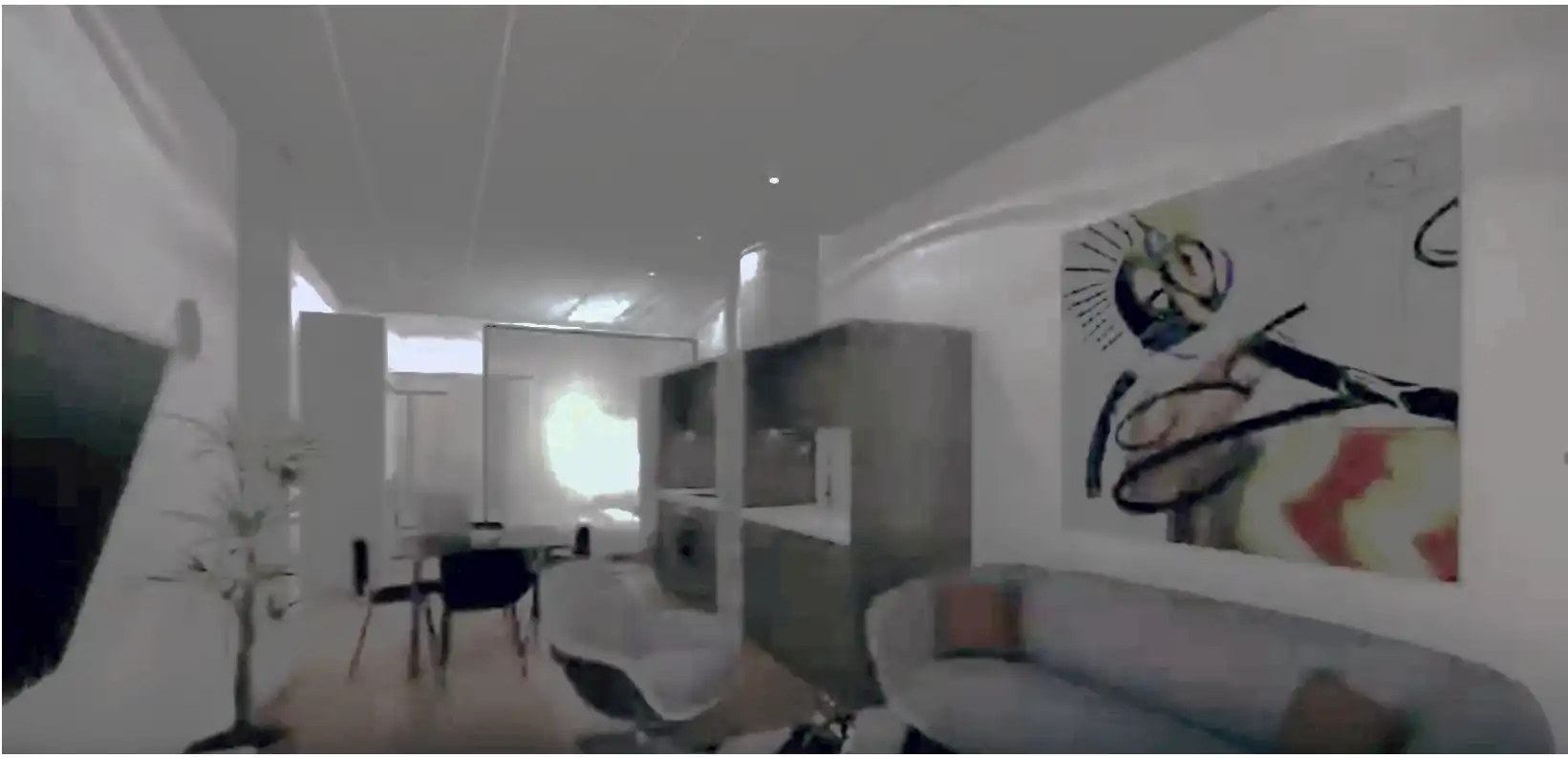 Sala d'estar de Loft de lloguer en Elche / Elx amb Moblat