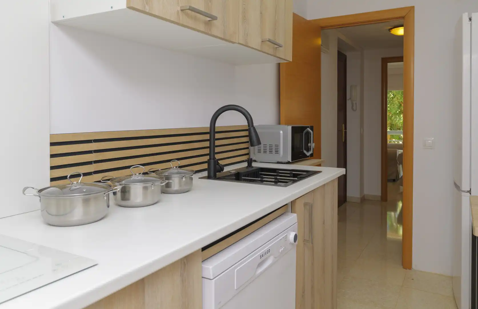 Cocina de Apartamento en venta en Torremolinos con Aire acondicionado, Terraza y Amueblado