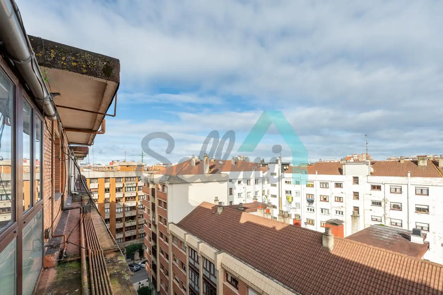Exterior view of Flat for rent in Gijón   with Heating and Furnished
