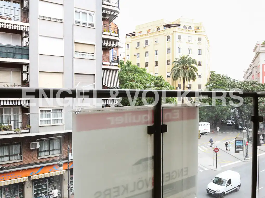 Terrasse von Wohnung zur Miete in Valencia mit Klimaanlage, Heizung und Balkon