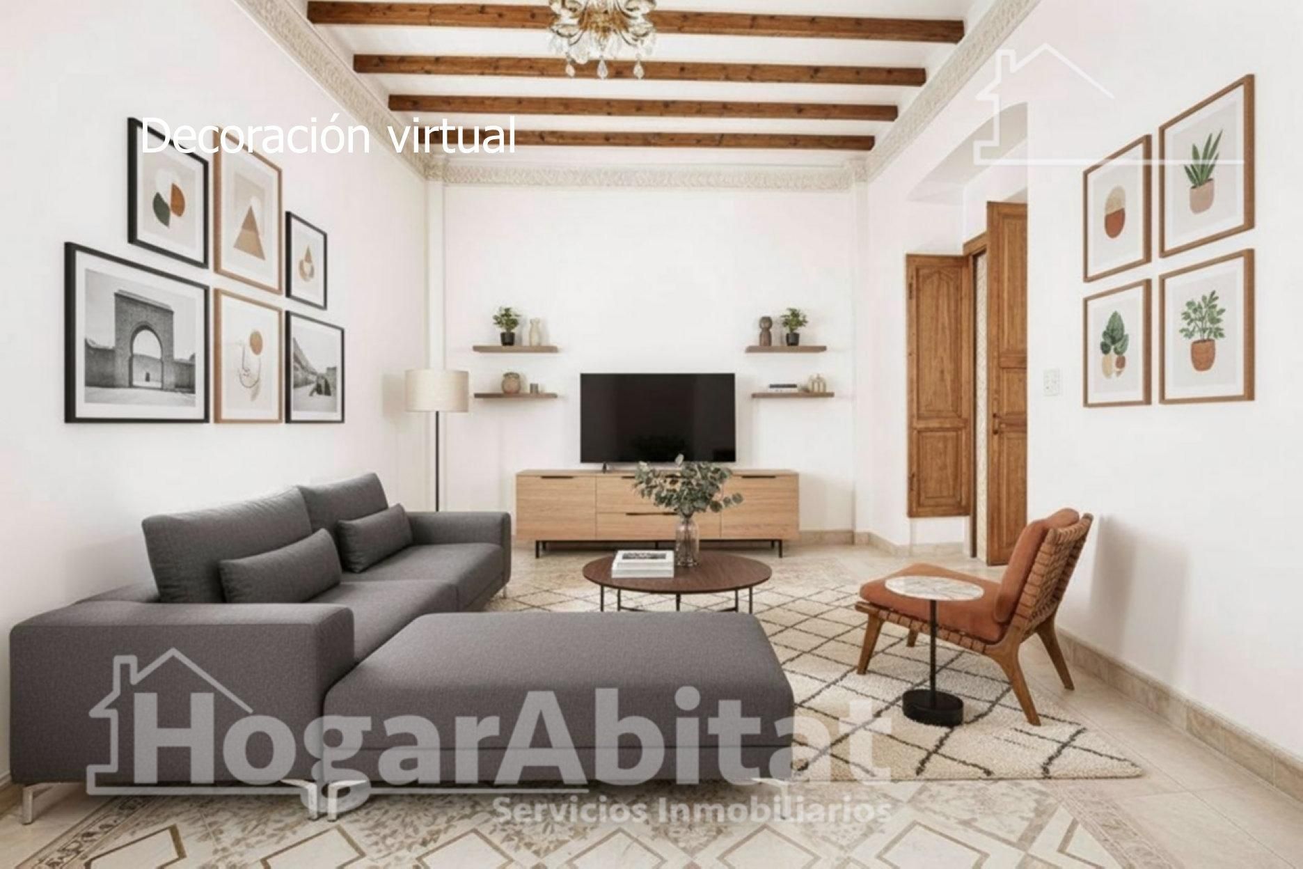 Sala d'estar de Casa o xalet en venda en Pego amb Terrassa i Traster