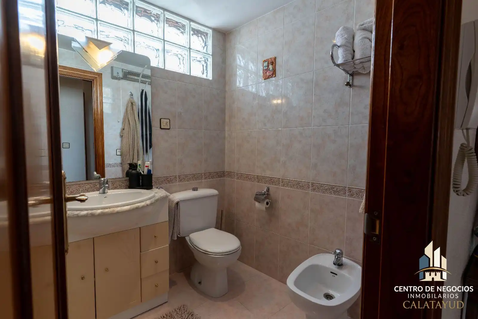 Bany de Casa o xalet en venda en Maluenda amb Aire condicionat, Calefacció i Jardí privat