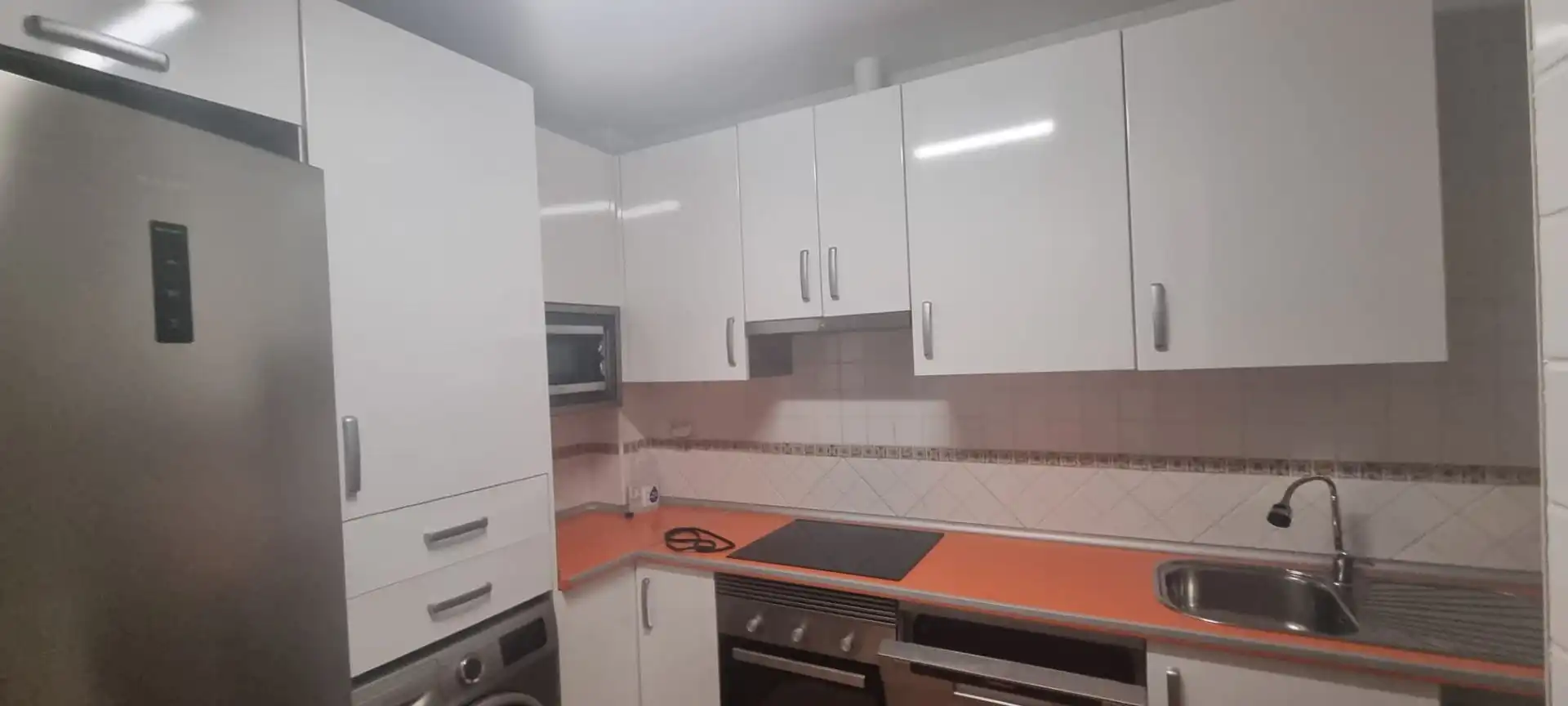 Kitchen of Flat for rent in Gerindote  with Air Conditioner, Heating and Furnished