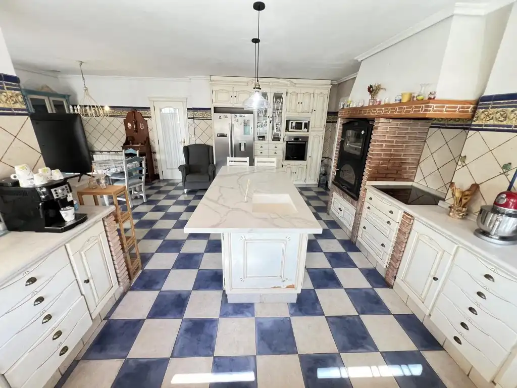 Cocina de Casa o chalet en venta en Cullera con Aire acondicionado, Terraza y Piscina
