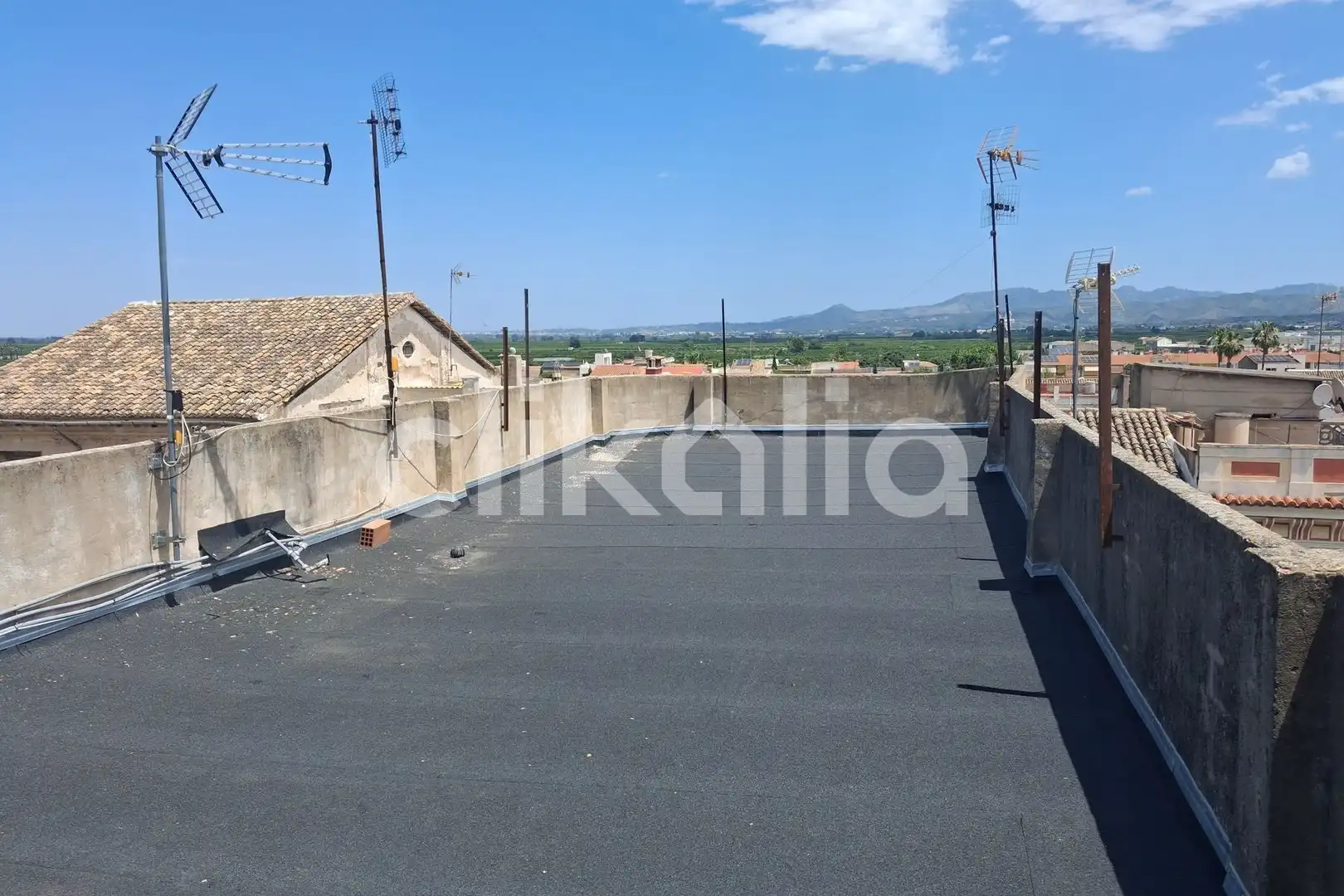 Terraza de Piso en venta en Villanueva de Castellón con Aire acondicionado
