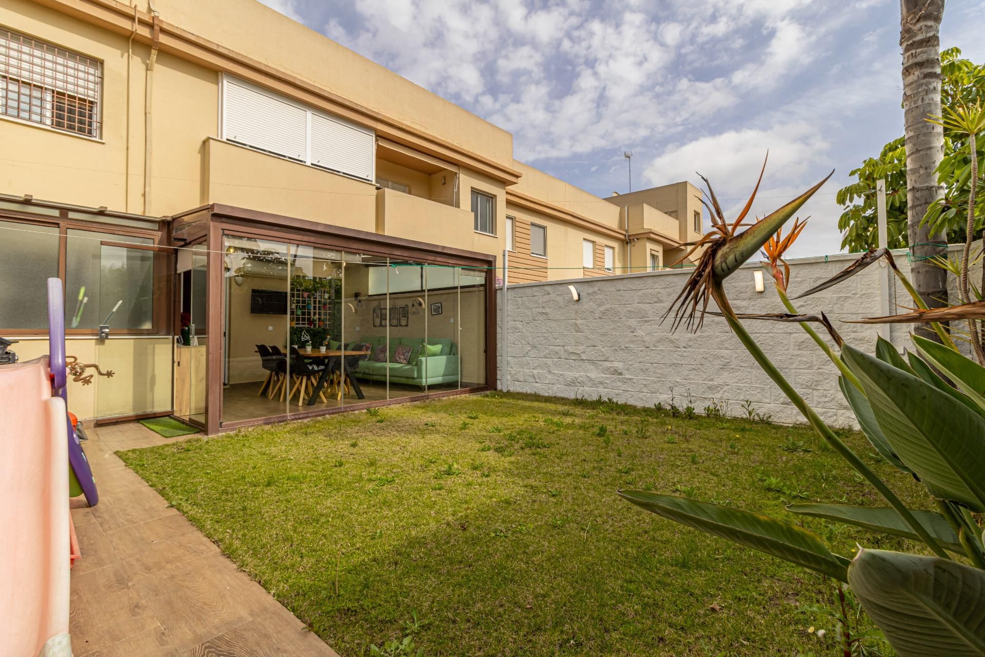 Exterior view of House or chalet for sale in Jerez de la Frontera  with Air Conditioner, Heating and Private garden