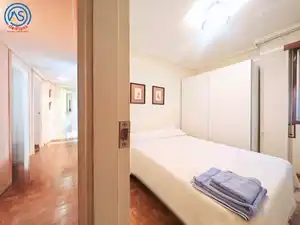 Bedroom of Flat for rent in Zaragoza  with Air Conditioner, Heating and Terrace